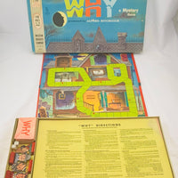 Alfred Hitchcock Presents Why Game - 1958 - Milton Bradley - Great Condition