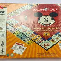 Mickey Mouse 75th Anniversary Monopoly - 2004 - USAopoly - New/Sealed