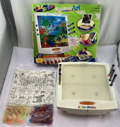 Lite Brite Illumin Art Easel - 2 bags of new pegs - Working - Very Good Condition