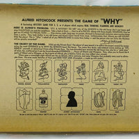 Alfred Hitchcock Presents Why Game - 1958 - Milton Bradley - Great Condition