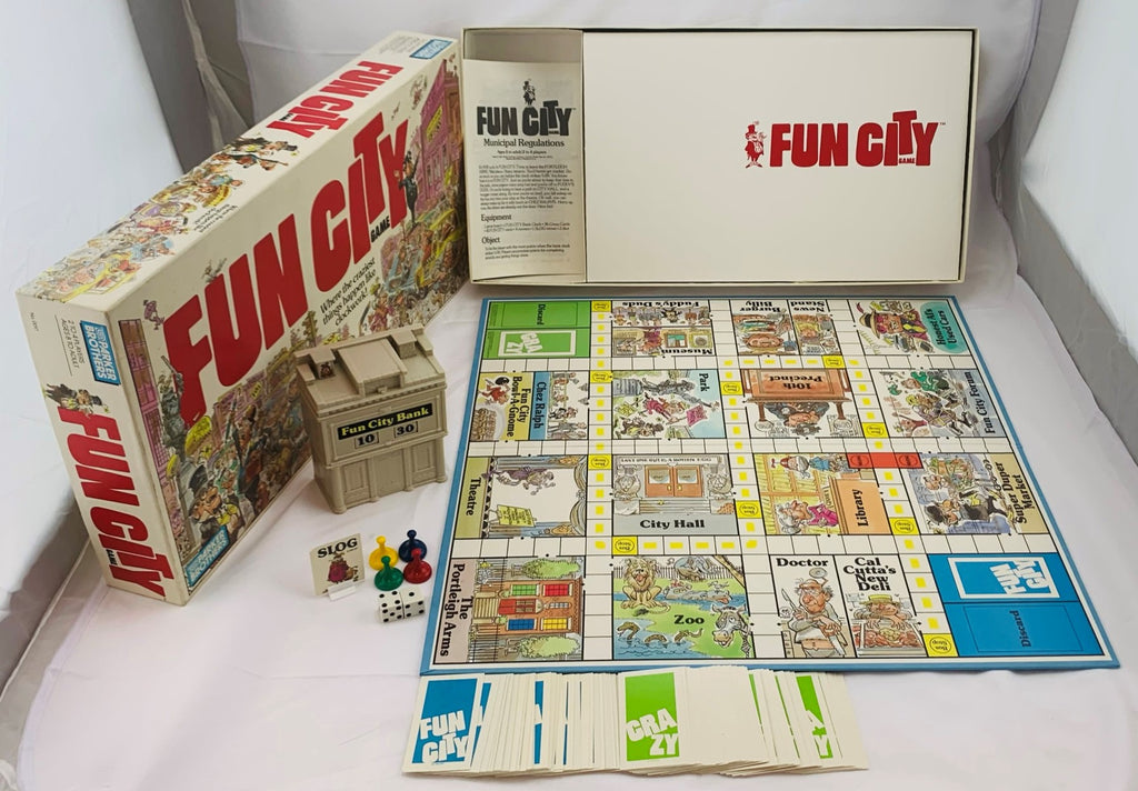 Fun City Game - 1987 - Parker Brothers - Great Condition | Mandi's ...