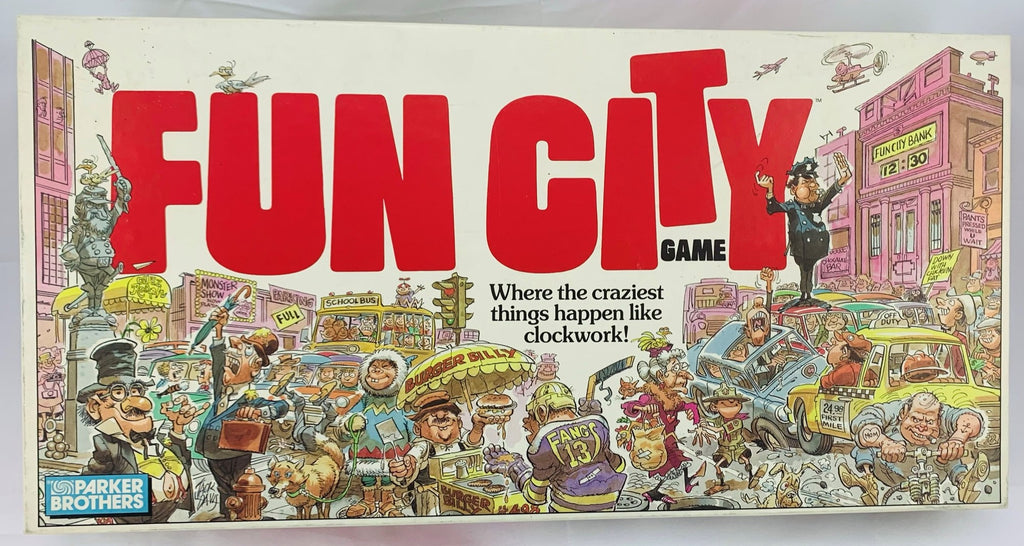 Fun City Game - 1987 - Parker Brothers - Great Condition