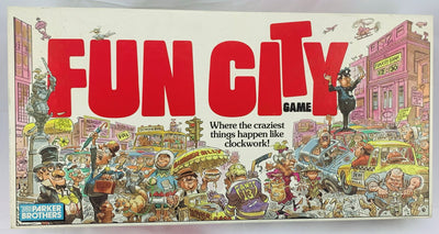 Fun City Game - 1987 - Parker Brothers - Great Condition