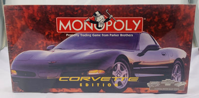 Corvette Collectors Collectors Monopoly - 1997 - USAopoly - New/Sealed
