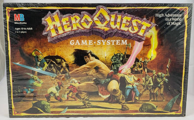 HeroQuest Game - 1989 - Milton Bradley - New Sealed