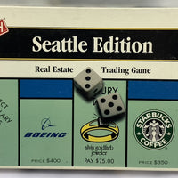 Seattle Edition Monopoly Game - 1996 - USAopoly - Great Condition