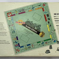 Seattle Edition Monopoly Game - 1996 - USAopoly - Great Condition