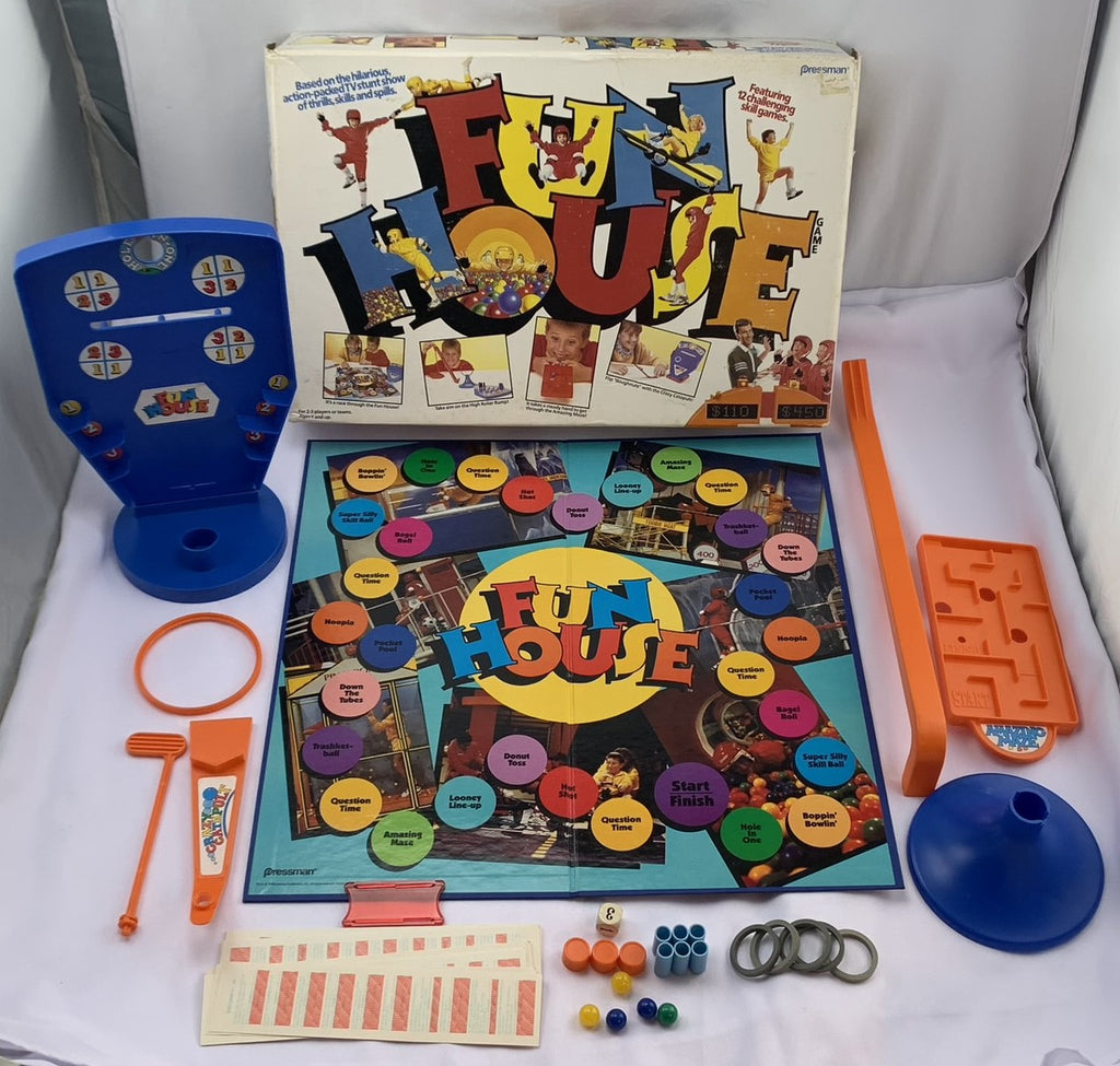 Fun House Game - 1988 - Pressman - Great Condition