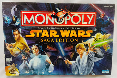 Star Wars Monopoly Saga Edition - 2005 - Hasbro - Great Condition