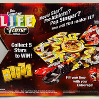 Game of Life Fame Edition - 2002 - Hasbro - Great Condition
