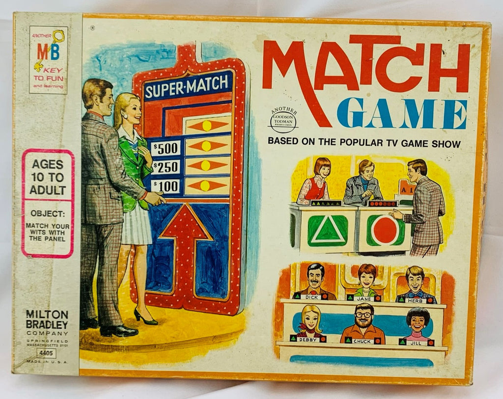 Match Game - 1974 - Milton Bradley - Great Condition