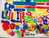 Play Doh 50th Birthday Collectors Can over 50+ Pieces - Hasbro - Great Condition