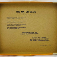 Match Game - 1974 - Milton Bradley - Great Condition