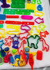 Play Doh 50th Birthday Collectors Can over 50+ Pieces - Hasbro - Great Condition