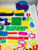 Play Doh 50th Birthday Collectors Can over 50+ Pieces - Hasbro - Great Condition