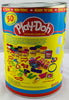 Play Doh 50th Birthday Collectors Can over 50+ Pieces - Hasbro - Great Condition