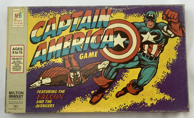 Captain America Game (Featuring the Falcon and the Avengers) - 1977 - Milton Bradley - New