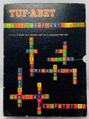 Tuf-Abet Game - 1969 - 3M - Very Good Condition