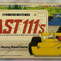 Fast 111's Game - 1981 - Parker Brothers - Very Good Condition