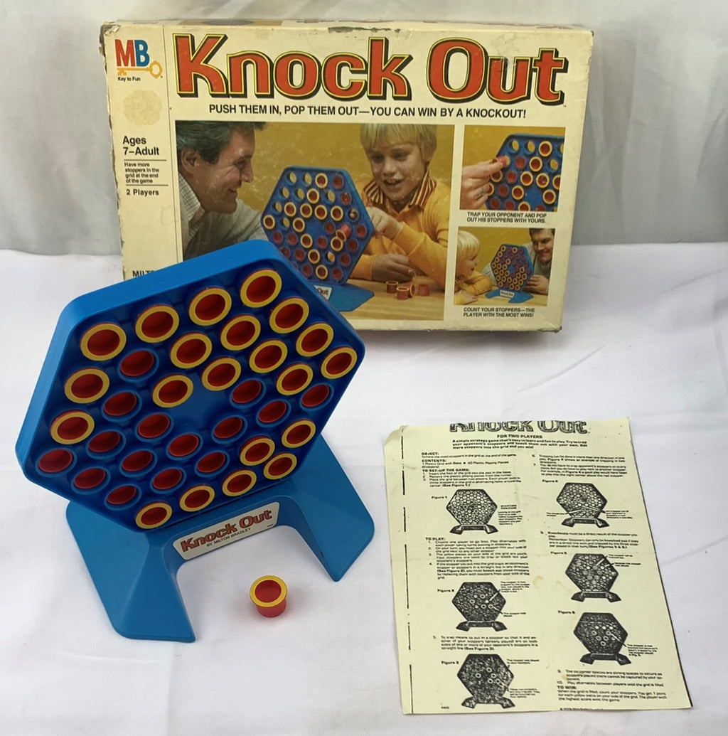 Knock Out Game - 1978 - Milton Bradley - Good Condition