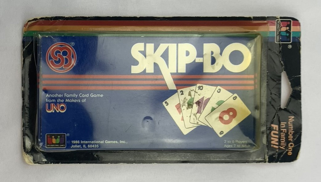 SkipBo Game - 1986 - International Games - New