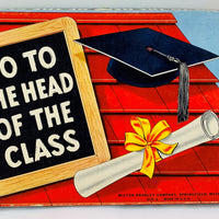 Go To The Head Of The Class Game 9th Edition - 1965 - Milton Bradley - Great Condition