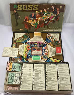 The Boss Game - 1972 - Ideal - Great Condition