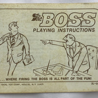 The Boss Game - 1972 - Ideal - Great Condition