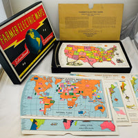 Farmer Electric Maps Game - 1941 - Great Condition