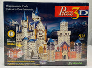 Neuschwanstein Castle Puzz 3D  - 1995 - Wrebbit - New