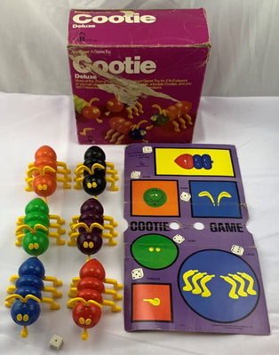 Cootie Deluxe Game - 1976 - Schaper - Good Condition