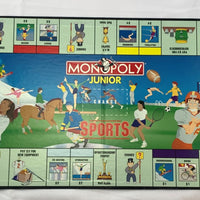 Monopoly Junior Sports Game - 2000 - Parker Brothers - Good Condition