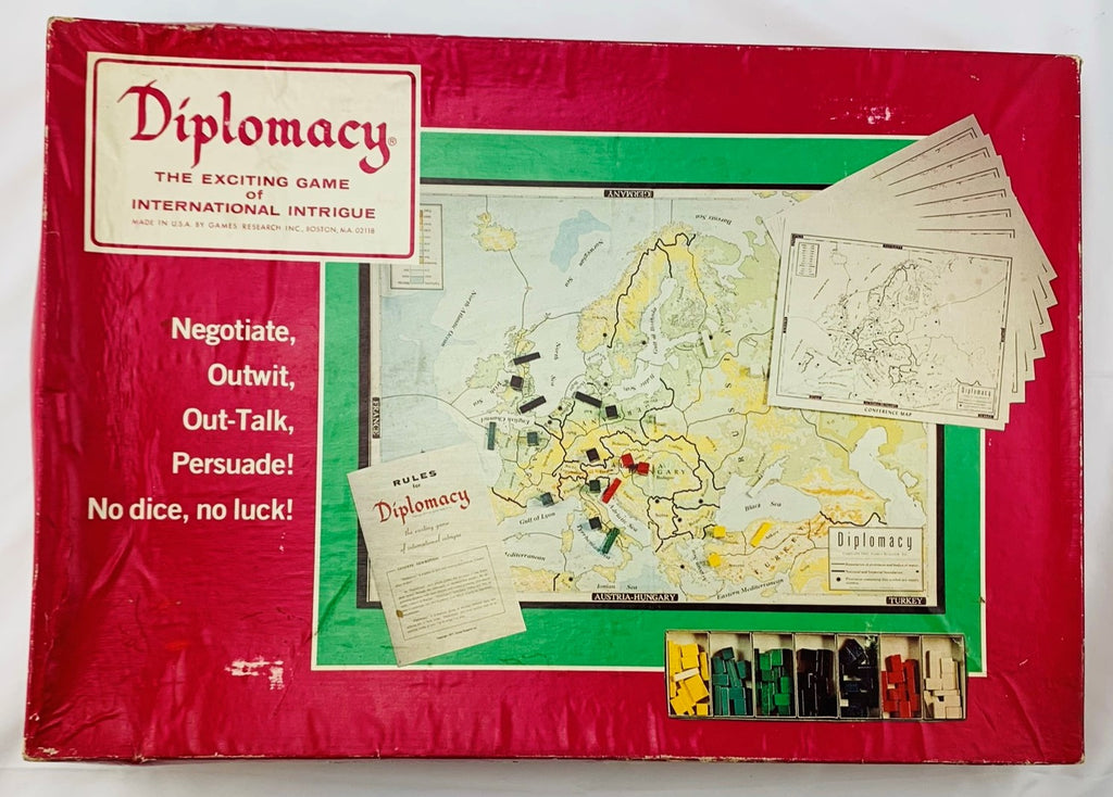 Diplomacy Game - 1971 - Good Condition