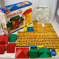 Lincoln Logs Village Set 987 - Playskool - Complete - Great Condition