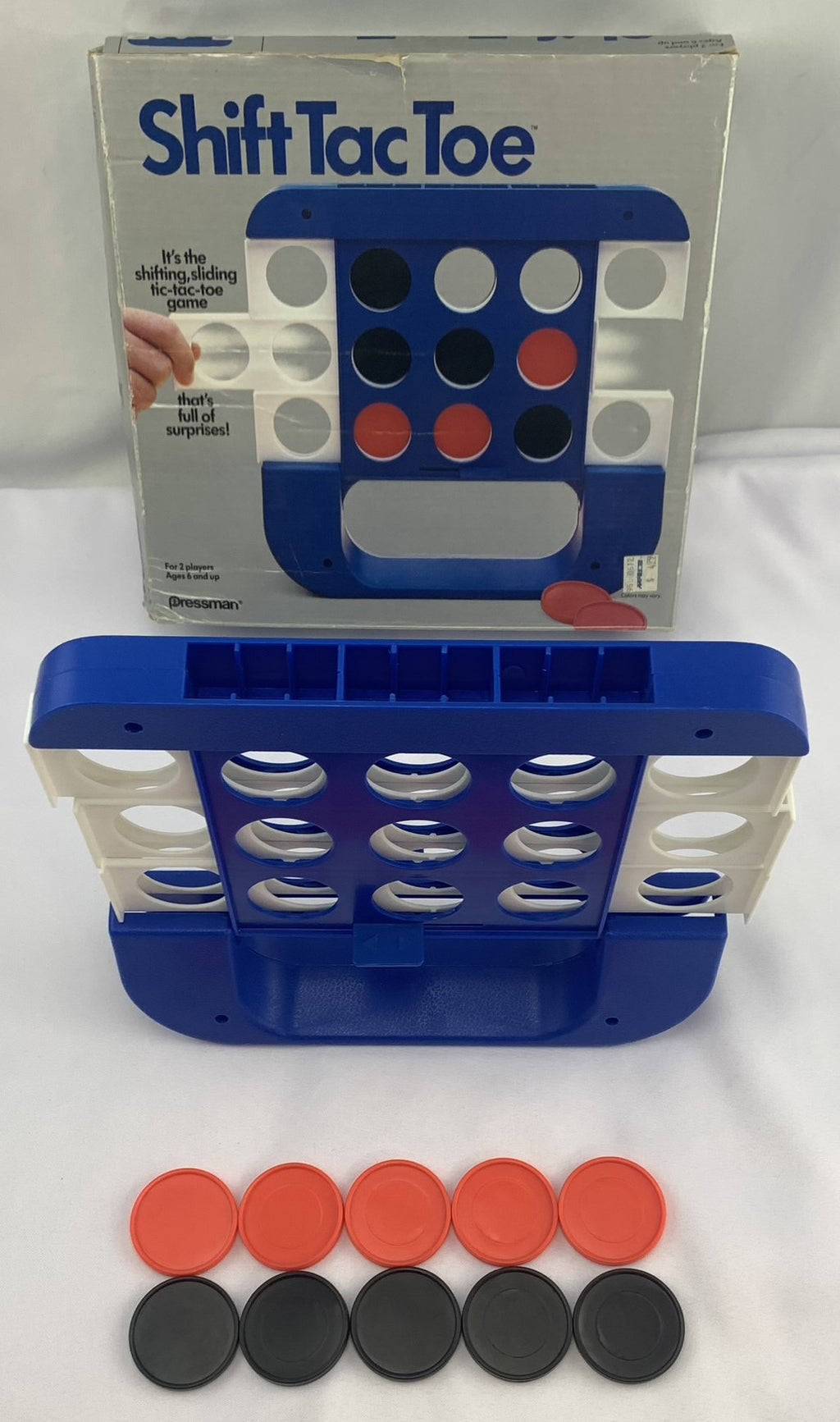 Shift Tac Toe Game - 1984 - Pressman - Good Condition