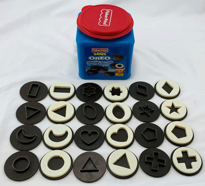 Oreo Matchin' Middles Game - 1996 - Fisher Price - Great Condition