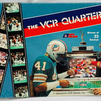 VCR Quarterback Game - 1986 - Interactive Games - Great Condition