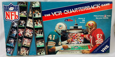 VCR Quarterback Game - 1986 - Interactive Games - Great Condition