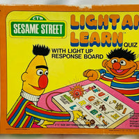 Sesame Street Light & Learn - 1977 - Milton Bradley - Great Condition