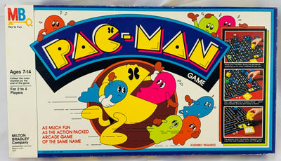 Pac-man Board Game - 1982 - Milton Bradley - Great Condition