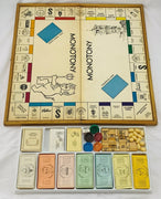 Monotony Game Stout Beer Monopoly Parody Wood Board - Great Condition
