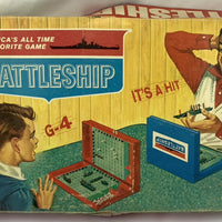 Battleship Game - 1967 - Milton Bradley - Good Condition