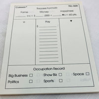 Careers Game - 1979 - Parker Brothers - Great Condition