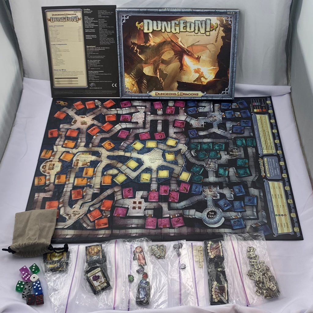 Dungeon! Game - 2012 - Wizards of the Coast - Great Condition