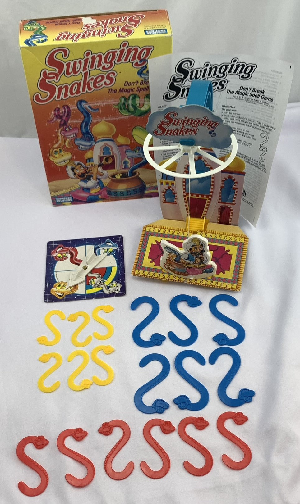 Swinging Snakes Game - 1993 - Parker Brothers - Great Condition