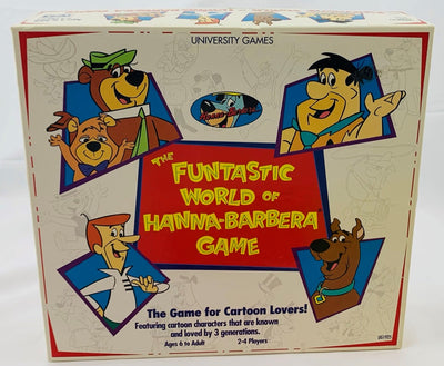 Funtastic World Of Hanna-Barbera Game - 1993 - University Games - Great Condition