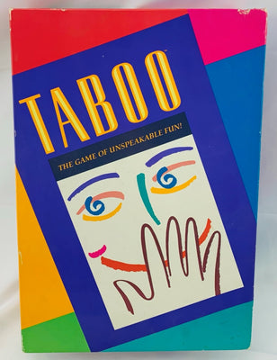 Taboo Game - 1989 - Milton Bradley - Great Condition