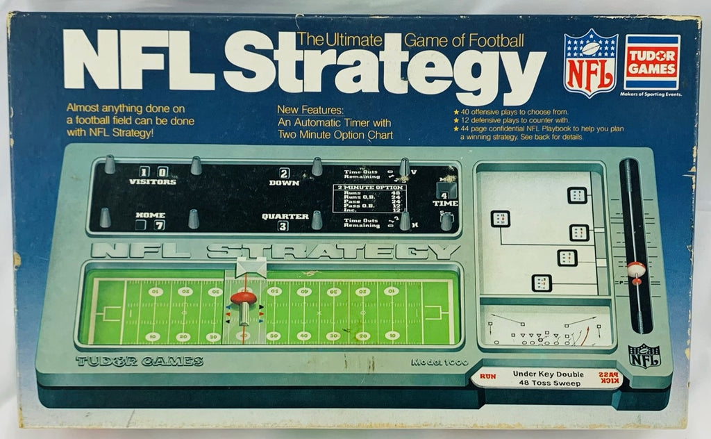 NFL Strategy Game - 1980 - Tudor - Great Condition