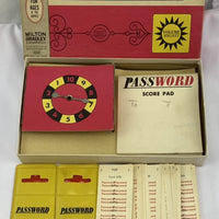 Password Game 8th Edition - 1967 - Milton Bradley - Great Condition