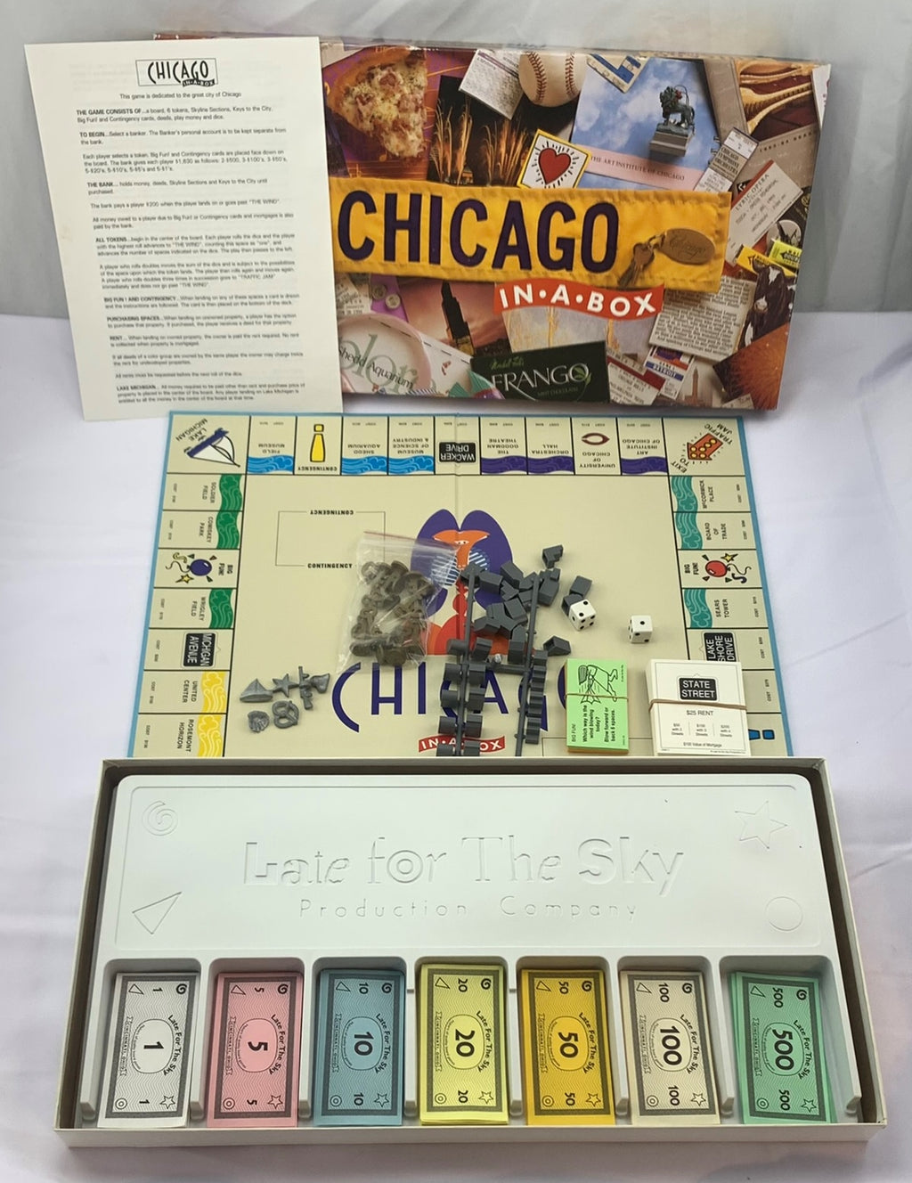 Chicago in a Box - 1997 - Late for the Sky - Great Condition
